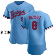 Christian Vazquez Men's Minnesota Twins Light Blue Authentic Alternate Jersey