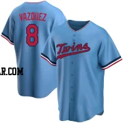 Christian Vazquez Men's Minnesota Twins Light Blue Replica Alternate Jersey