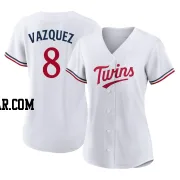 Christian Vazquez Women's Minnesota Twins White Authentic Home Jersey