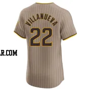 Christian Villanueva Men's San Diego Padres Brown Elite Alternate Jersey