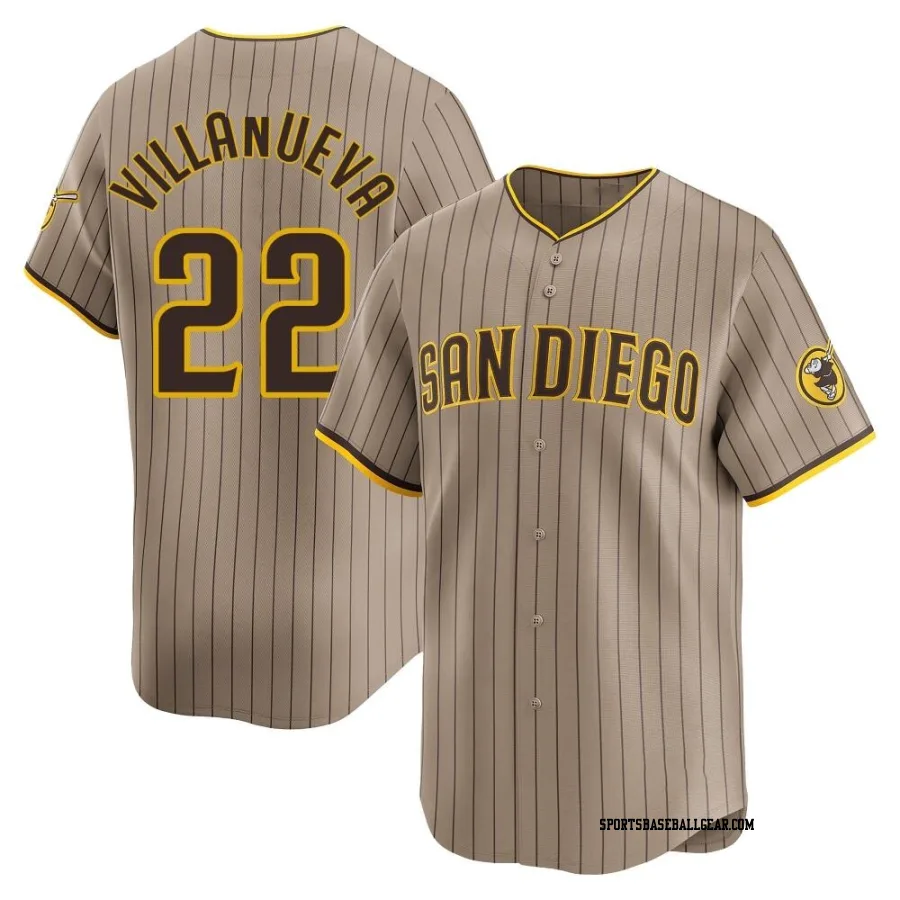 Christian Villanueva Men's San Diego Padres Limited Tan Alternate Jersey