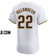 Christian Villanueva Men's San Diego Padres White Elite Home Jersey