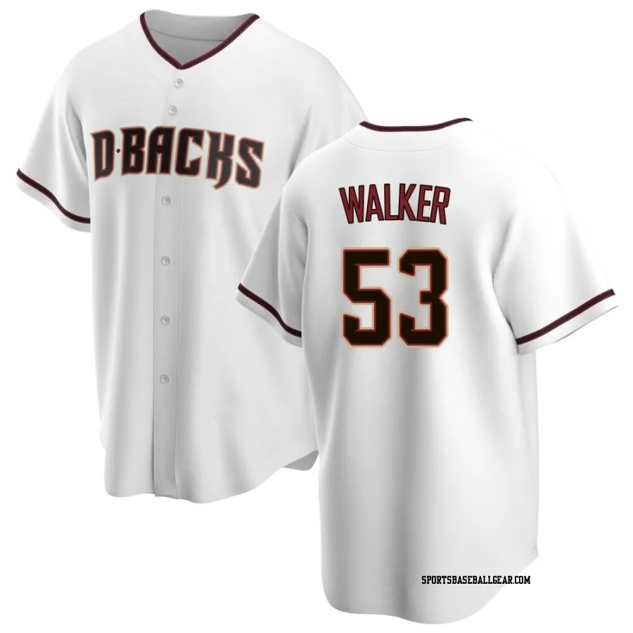 Christian Walker Men's Arizona Diamondbacks White Replica Home Jersey