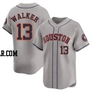 Christian Walker Men's Houston Astros Gray Limited Away Jersey