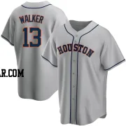 Christian Walker Men's Houston Astros Gray Replica Road Jersey