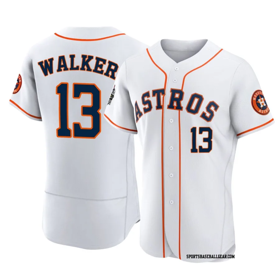 Christian Walker Men's Houston Astros White Authentic 2022 World Series Home Jersey