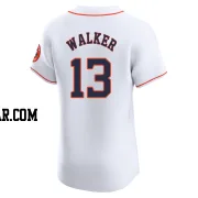 Christian Walker Men's Houston Astros White Elite Home Jersey