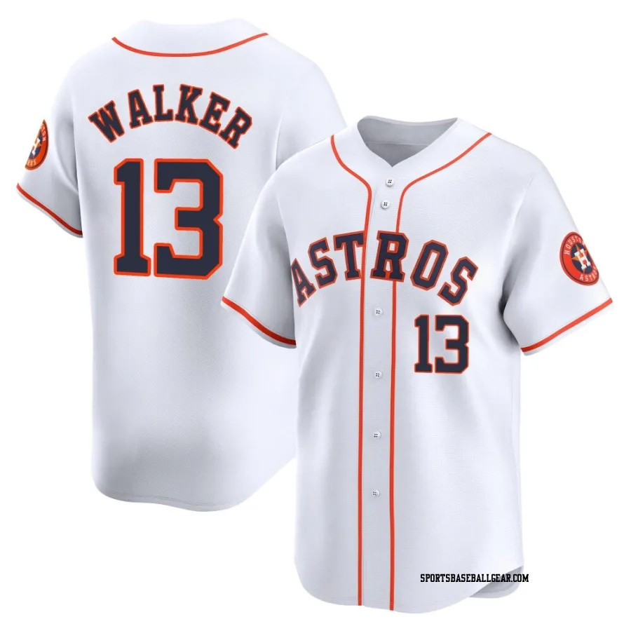 Christian Walker Men's Houston Astros White Limited Home Jersey