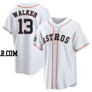 Christian Walker Men's Houston Astros White Replica 2022 World Series Champions Home Jersey