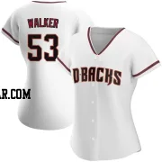 Christian Walker Women's Arizona Diamondbacks White Authentic Home Jersey