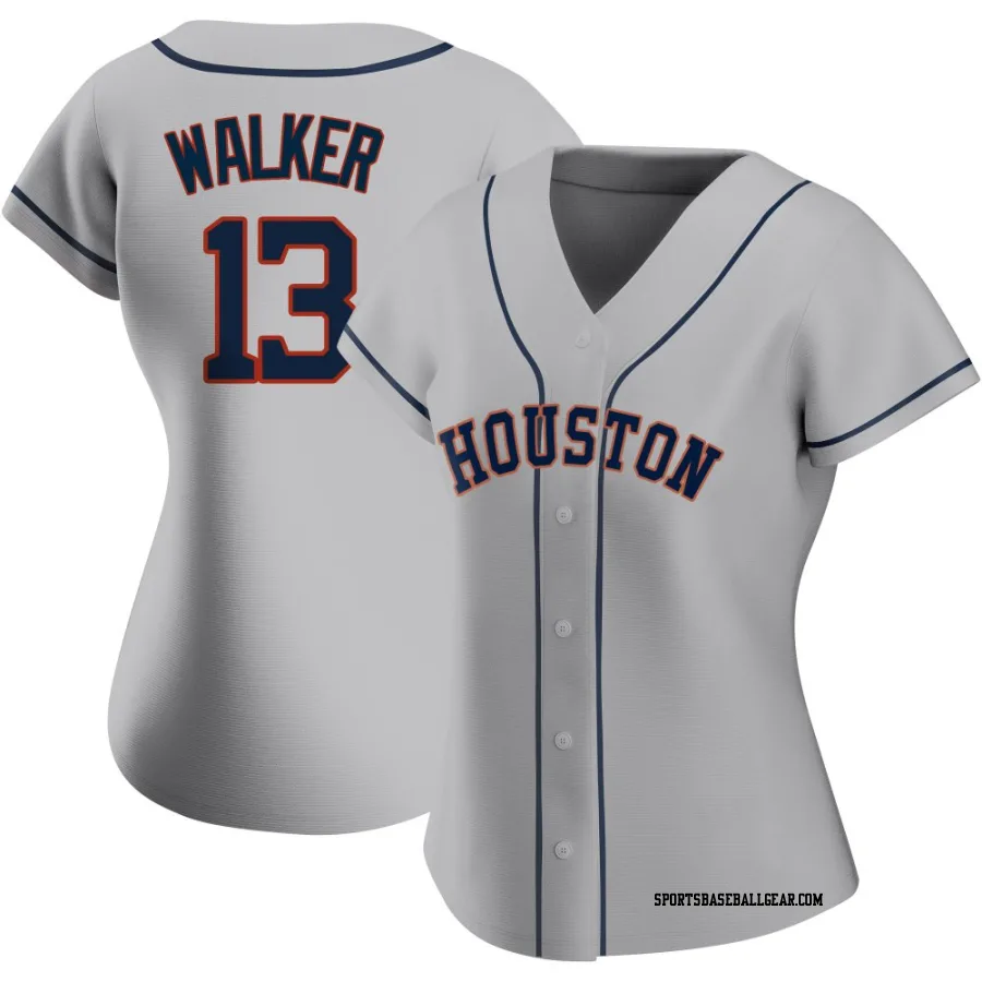 Christian Walker Women's Houston Astros Gray Replica Road 2020 Jersey