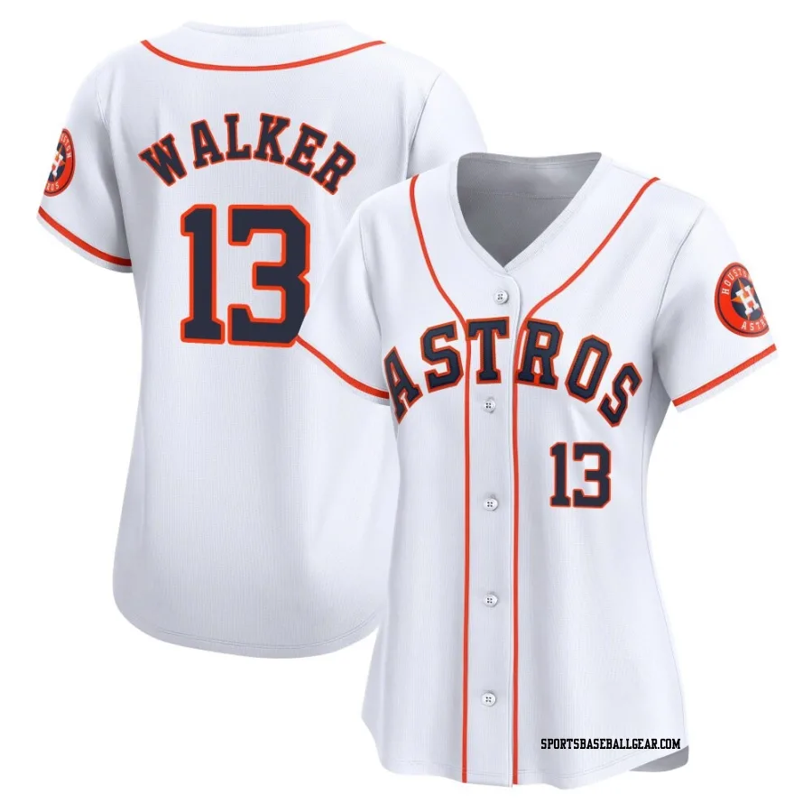 Christian Walker Women's Houston Astros White Limited Home Jersey