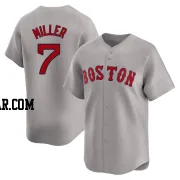 Christopher Miller Men's Boston Red Sox Gray Limited Away Jersey