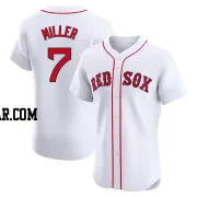 Christopher Miller Men's Boston Red Sox White Elite Home Jersey