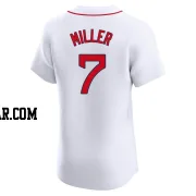 Christopher Miller Men's Boston Red Sox White Elite Home Jersey