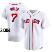 Christopher Miller Men's Boston Red Sox White Limited Home Jersey