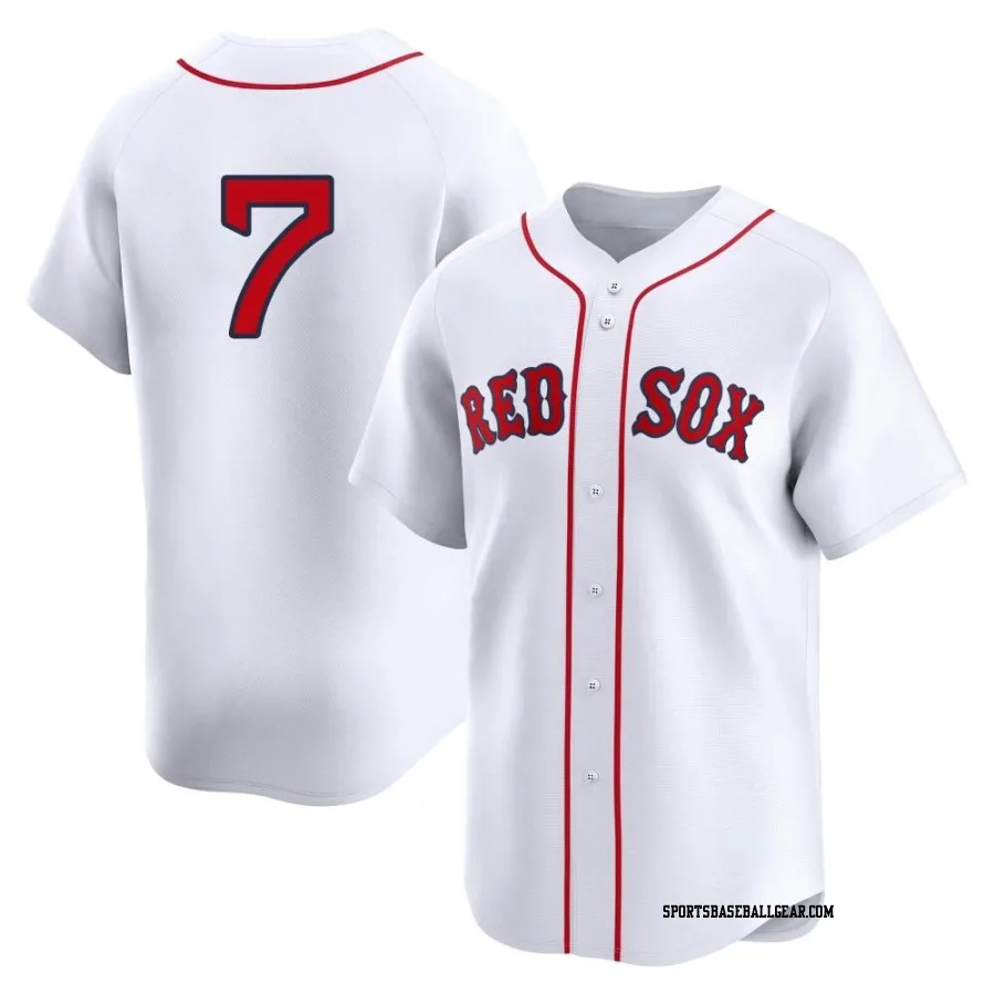 Christopher Miller Youth Boston Red Sox White Limited 2nd Home Jersey