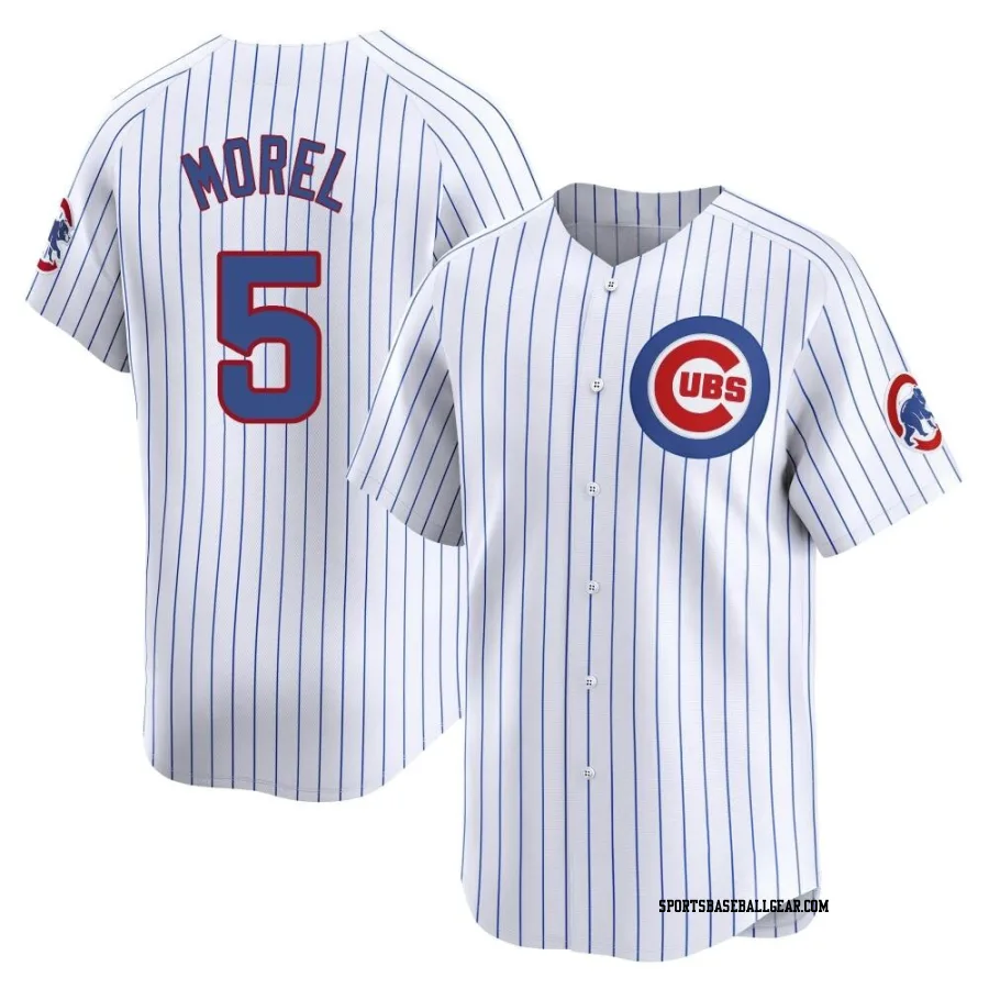 Christopher Morel Men's Chicago Cubs White Limited Home Jersey