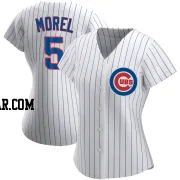 Christopher Morel Women's Chicago Cubs White Replica Home Jersey