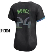 Christopher Morel Women's Tampa Bay Rays Charcoal Limited 2024 City Connect Jersey