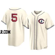 Christopher Morel Youth Chicago Cubs Cream Replica 2022 Field Of Dreams Jersey