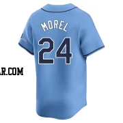 Christopher Morel Youth Tampa Bay Rays Light Blue Limited Alternate Jersey