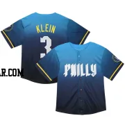 Chuck Klein Toddler Philadelphia Phillies Blue Limited 2024 City Connect Jersey