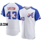 Cito Gaston Men's Atlanta Braves White Authentic 2023 City Connect Jersey