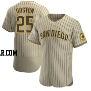 Cito Gaston Men's San Diego Padres Tan/Brown Authentic Alternate Jersey