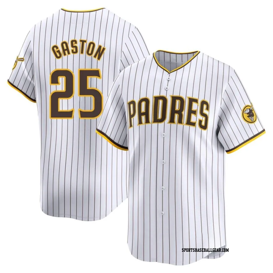 Cito Gaston Youth San Diego Padres White Limited Home Jersey