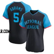 CJ Abrams Men's Washington Nationals Navy Elite National League 2024 All-Star Game Jersey