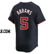 CJ Abrams Men's Washington Nationals Navy Limited Alternate Jersey