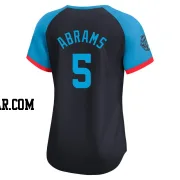 CJ Abrams Women's Washington Nationals Navy Limited National League 2024 All-Star Game Jersey