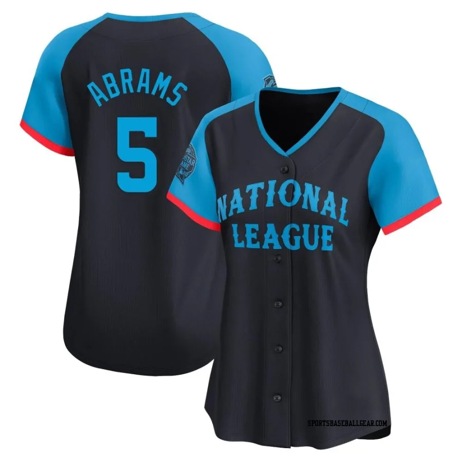 CJ Abrams Women's Washington Nationals Navy Limited National League 2024 All-Star Game Jersey