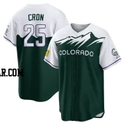 C.J. Cron Men's Colorado Rockies Green Replica 2022 City Connect Jersey