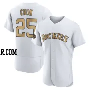 C.J. Cron Men's Colorado Rockies White Game Authentic 2022 All-Star Jersey