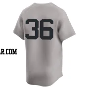 Clarke Schmidt Men's New York Yankees Gray Limited Away 2nd Jersey