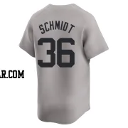 Clarke Schmidt Men's New York Yankees Gray Limited Away Jersey