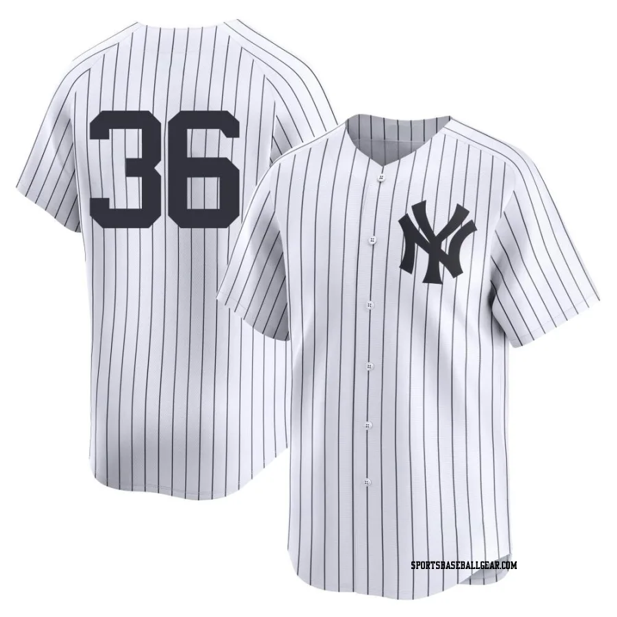 Clarke Schmidt Youth New York Yankees White Limited Yankee Home 2nd Jersey