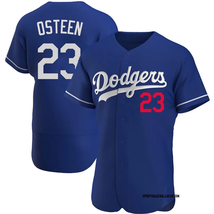 Claude Osteen Men's Los Angeles Dodgers Royal Authentic Alternate Jersey