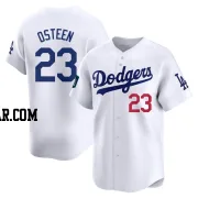 Claude Osteen Men's Los Angeles Dodgers White Limited 2024 World Tour Seoul Series Home Jersey