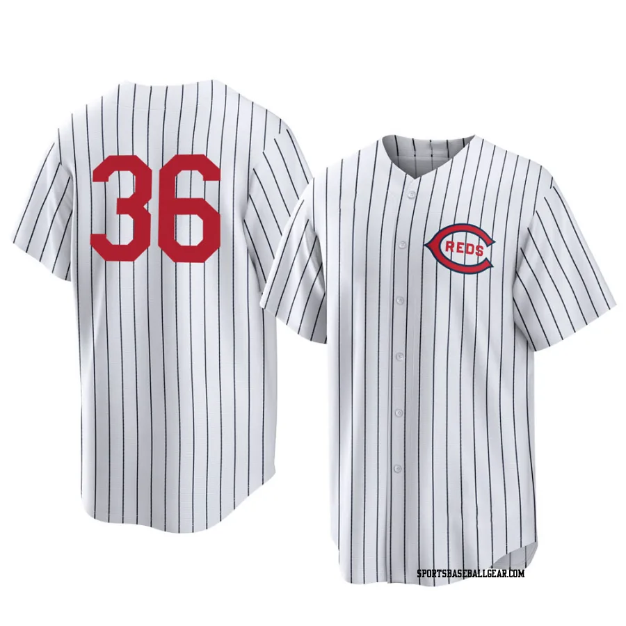 Clay Carroll Men's Cincinnati Reds White Replica 2022 Field Of Dreams Jersey