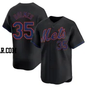 Clay Holmes Men's New York Mets Black Limited Alternate Jersey