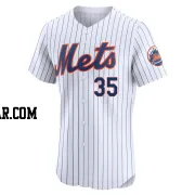 Clay Holmes Men's New York Mets White Elite Home Jersey