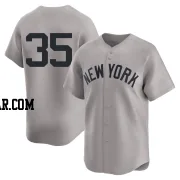 Clay Holmes Men's New York Yankees Gray Limited Away 2nd Jersey