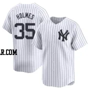 Clay Holmes Men's New York Yankees White Limited Yankee Home Jersey