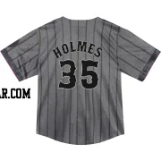 Clay Holmes Toddler New York Mets Limited Graphite 2024 City Connect Jersey