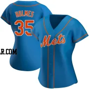 Clay Holmes Women's New York Mets Royal Authentic Alternate Jersey