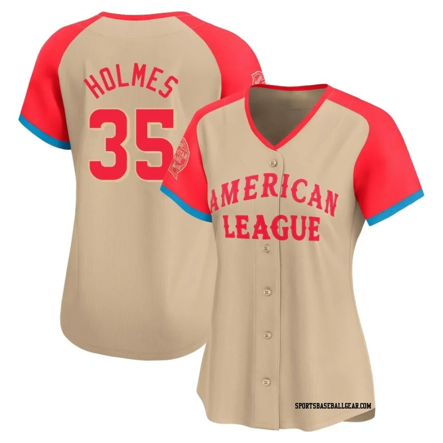 Clay Holmes Women's New York Yankees Cream Limited American League 2024 All-Star Game Jersey