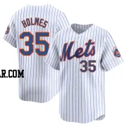 Clay Holmes Youth New York Mets White Limited Home Jersey